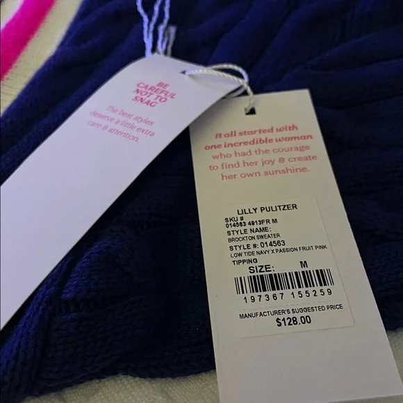 LILLY PULITZER BROCKTON SWEATER - Picture 6 of 7